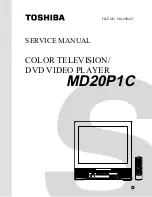 Toshiba MD20P1C Service Manual preview