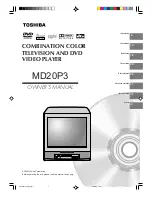 Preview for 1 page of Toshiba MD20P3 Owner'S Manual