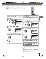 Предварительный просмотр 21 страницы Toshiba MD26H82 Owner'S Manual