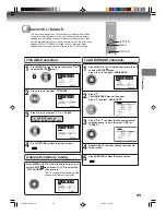 Предварительный просмотр 25 страницы Toshiba MD26H82 Owner'S Manual