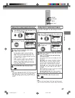 Предварительный просмотр 27 страницы Toshiba MD26H82 Owner'S Manual