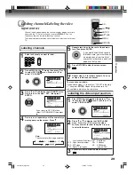 Предварительный просмотр 29 страницы Toshiba MD26H82 Owner'S Manual