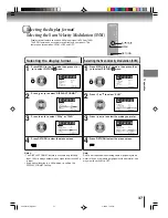 Предварительный просмотр 37 страницы Toshiba MD26H82 Owner'S Manual