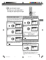 Предварительный просмотр 43 страницы Toshiba MD26H82 Owner'S Manual