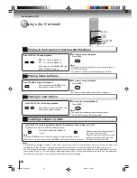 Предварительный просмотр 46 страницы Toshiba MD26H82 Owner'S Manual