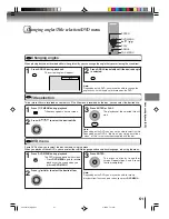 Предварительный просмотр 51 страницы Toshiba MD26H82 Owner'S Manual