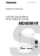 Preview for 4 page of Toshiba MD9DM1R Service Manual