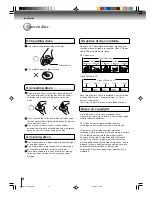 Preview for 8 page of Toshiba MD9DN1 Owner'S Manual