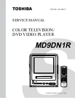 Toshiba MD9DN1R Service Manual preview