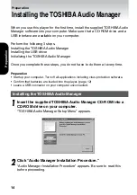 Preview for 14 page of Toshiba MEA110 Owner'S Manual