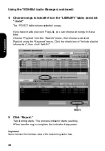 Preview for 26 page of Toshiba MEA110 Owner'S Manual