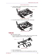 Preview for 13 page of Toshiba Memory Module Replacement Manual