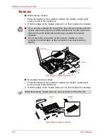 Preview for 18 page of Toshiba Memory Module Replacement Manual