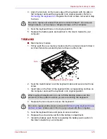 Preview for 21 page of Toshiba Memory Module Replacement Manual