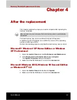 Preview for 23 page of Toshiba Memory Module Replacement Manual