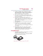 Preview for 20 page of Toshiba MET401 User Manual