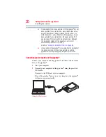 Preview for 21 page of Toshiba MET401 User Manual