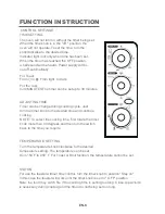 Предварительный просмотр 9 страницы Toshiba MG12GQN-BS Instruction