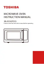 Toshiba ML-EC42P Instruction Manual preview