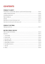 Preview for 2 page of Toshiba ML-EM34P Instruction Manual