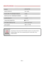 Preview for 5 page of Toshiba ML-EM34P Instruction Manual