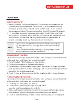 Preview for 21 page of Toshiba ML2-EM09PA Instruction Manual