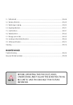 Preview for 3 page of Toshiba ML2-EM12EA Instruction Manual