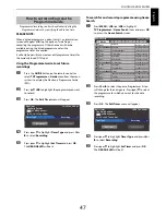 Preview for 47 page of Toshiba ML93 Digital Series Manual