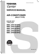 Toshiba MMC-AP0188HPUL Service Manual предпросмотр