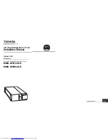 Preview for 1 page of Toshiba MMD-AP0724H-E Installation Manual