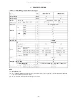 Предварительный просмотр 8 страницы Toshiba MMD-AP0724H2UL MMD-AP0964H2UL Service Manual