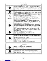 Предварительный просмотр 5 страницы Toshiba MMD- AP0724H2UL Service Manual