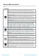 Предварительный просмотр 6 страницы Toshiba MMD-AP0726HP-E Service Manual