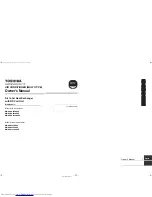 Предварительный просмотр 1 страницы Toshiba MMD-VN1002HEX1E Owner'S Manual