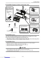 Предварительный просмотр 14 страницы Toshiba MMK-AP0057HP-E Installation Manual