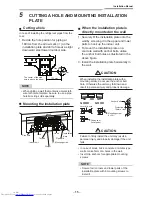 Предварительный просмотр 16 страницы Toshiba MMK-AP0057HP-E Installation Manual