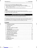 Предварительный просмотр 2 страницы Toshiba MMK-AP0074MH-TR Owner'S Manual