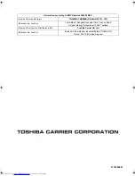 Предварительный просмотр 72 страницы Toshiba MMK-AP0074MH-TR Owner'S Manual