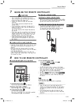 Предварительный просмотр 17 страницы Toshiba MML-AP0074NH-E Owner'S Manual