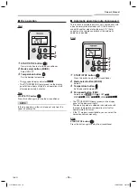 Preview for 18 page of Toshiba MML-AP0074NH-E Owner'S Manual