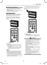 Preview for 22 page of Toshiba MML-AP0074NH-E Owner'S Manual