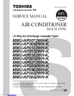 Toshiba MMU-AP0072WH-K Service Manual preview