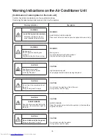 Предварительный просмотр 5 страницы Toshiba MMU-AP0072WH Service Manual