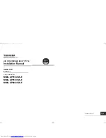 Toshiba MMU-AP0154SH-E Installation Manual preview