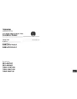 Preview for 1 page of Toshiba MMW-AP0271LQ-E Installation Manual