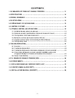 Preview for 2 page of Toshiba MMW-AP0271LQ-E Service Manual