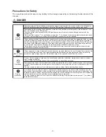 Preview for 6 page of Toshiba MMW-AP0271LQ-E Service Manual