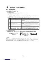 Предварительный просмотр 165 страницы Toshiba MMY-MAP0804HT7JP Service Manual