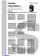 Предварительный просмотр 1 страницы Toshiba MMY-MAP0806HT7(J)P Service Manual