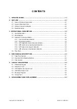 Preview for 3 page of Toshiba MR-2012 Service Manual